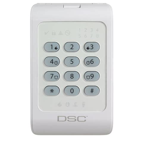 Powerseries 8 Zone Led Keypad Pc1404rkz Security Products Dsc