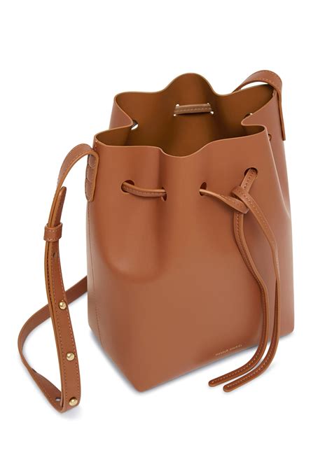 Mansur Gavriel Mini Calf Leather Bucket Bag - Bergdorf Goodman