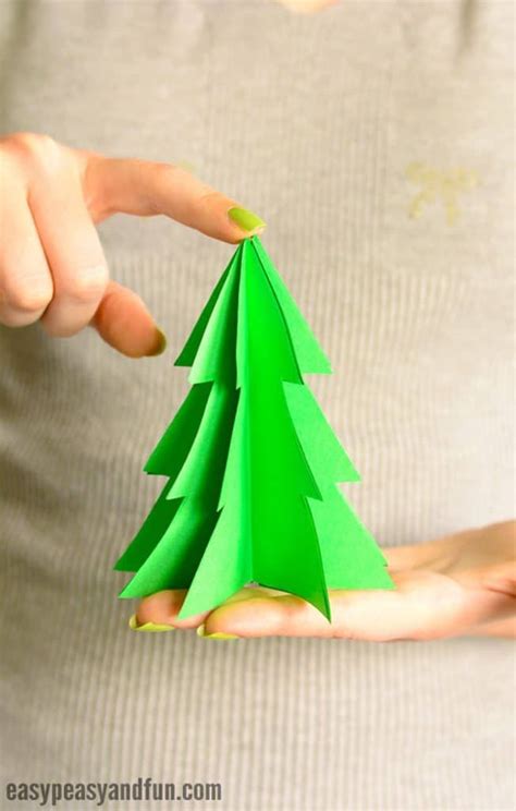 3d Paper Christmas Tree Template Easy Peasy And Fun Christmas Tree
