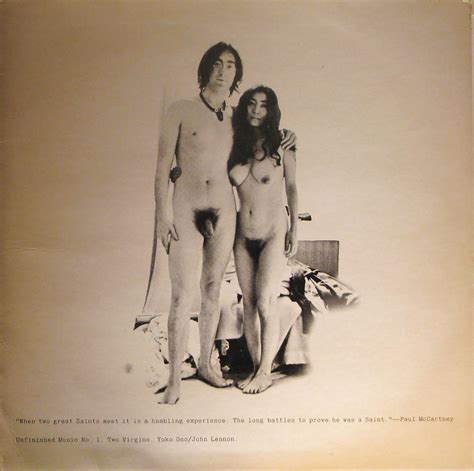 John Lennon And Yoko Ono Two Virgins The Nude Album Re Issue My XXX