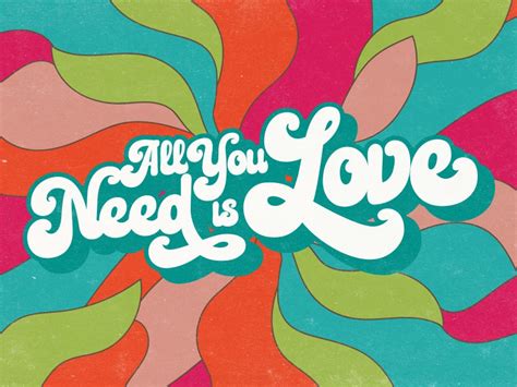 Live worksheets > english > english as a second language (esl) > passive voice > all you need is love. All You Need is Love by Ricky Rinaldi on Dribbble
