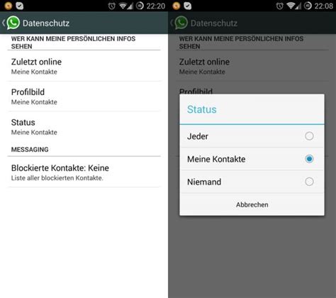 Da ein eigener test durch uns zu. Datenschutz-Einstellungen bei WhatsApp