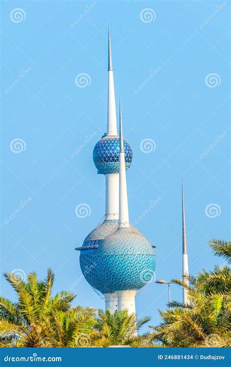 The Kuwait Towers The Best Known Landmark Of Kuwait Cityimage