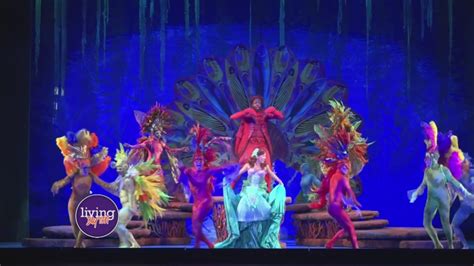 the little mermaid on stage at schuster center