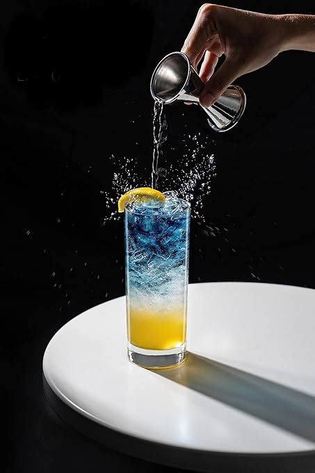 Lemonsoda Premium Highball Glass Set Elegant Tom Collins