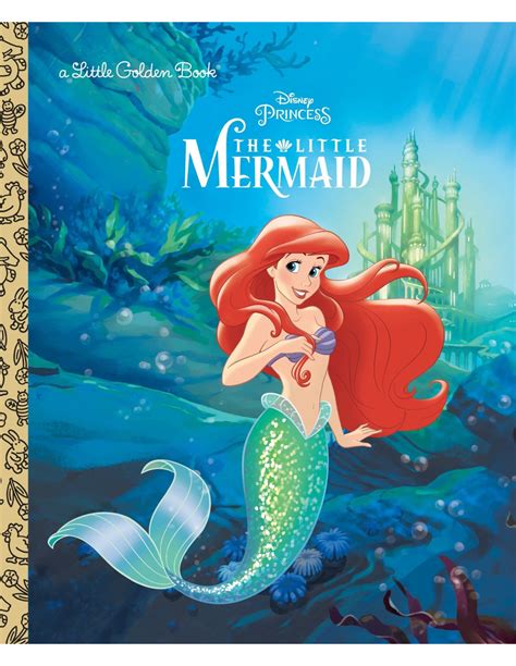 The Little Mermaid Disney Princess Little Golden Book