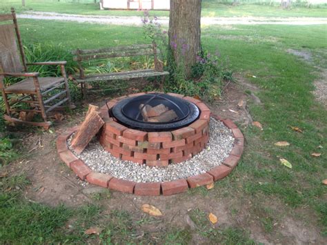 The main goal of any firepit owner is to use it responsibly so that they, their family, and their guests can enjoy it. Fire pits are beautiful when you fix them up. I used bricks and landscaping rocks to make our ...