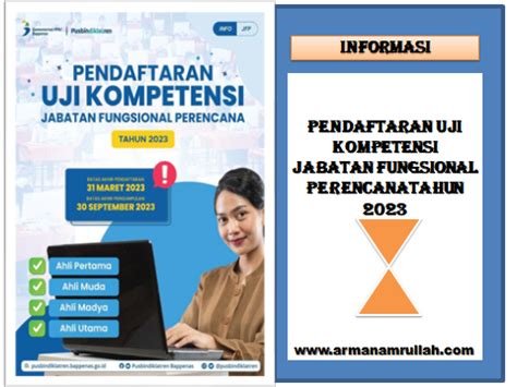 Dibuka Pendaftaran Uji Kompetensi Jabatan Fungsional Perencana Jfp