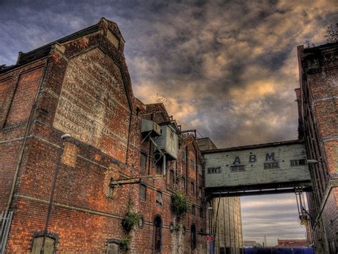 Derelict Gloucester Docks Hdr By Montezumola Via Flickr Industrial