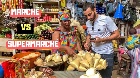 ABIDJAN MARCHÉ VS SUPERMARCHÉ où faire vos courses à bon prix