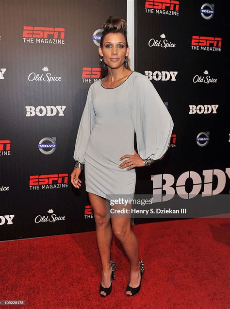 Lolo Jones Attends Espn The Magazine The Body Issue Party At Skylight