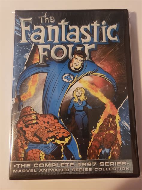 Fantastic Four 1966 1967 Complete Animated Series 2 Dvd Set Etsy