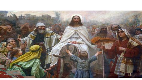 9 23 Ch Painting Of Jesus Riding Donkey Into Jerusalem Crop