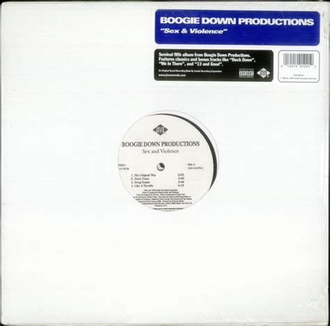 Boogie Down Productions Sex And Violence 2004 Vinyl Discogs