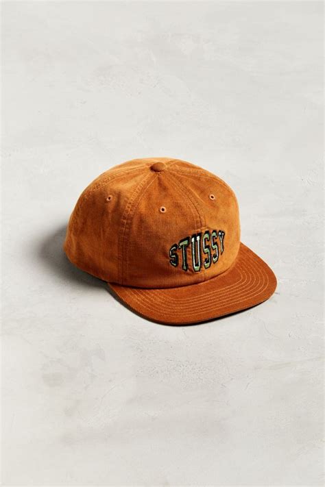 Stussy College Corduroy Snapback Hat Urban Outfitters
