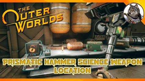 The Outer Worlds How To Get Prismatic Hammer Science Weapon Youtube