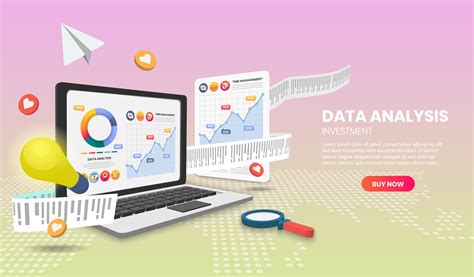 Data Analysis Concept With Colorful Elements Download Free Vectors