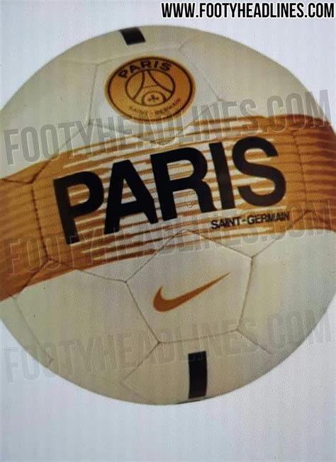 Exclusive Paris Saint Germain 18 19 Away Kit To Introduce Cream Gold