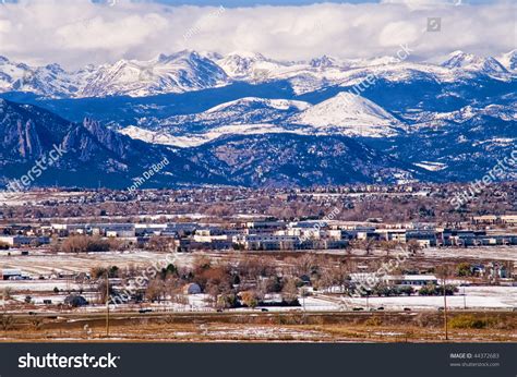 Colorado Front Range Rocky Mountains During Stock Photo 44372683