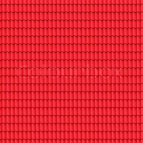 Red Tiled Roof Seamless Background Texture Pattern For Continuous