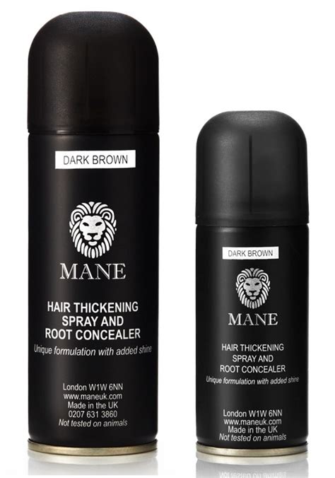 The heat will activate the thickening and volumizing. Mane UK - The Original effective solution for Thinning Hair.