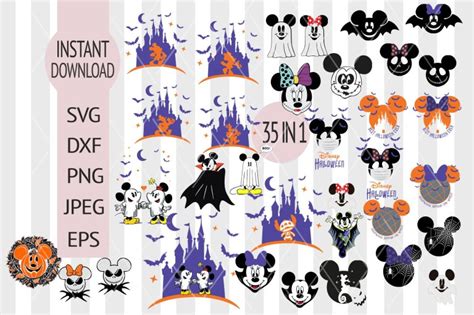 87 Silhouette Disney Halloween Svg Print Ready – All Free Helloween SVG