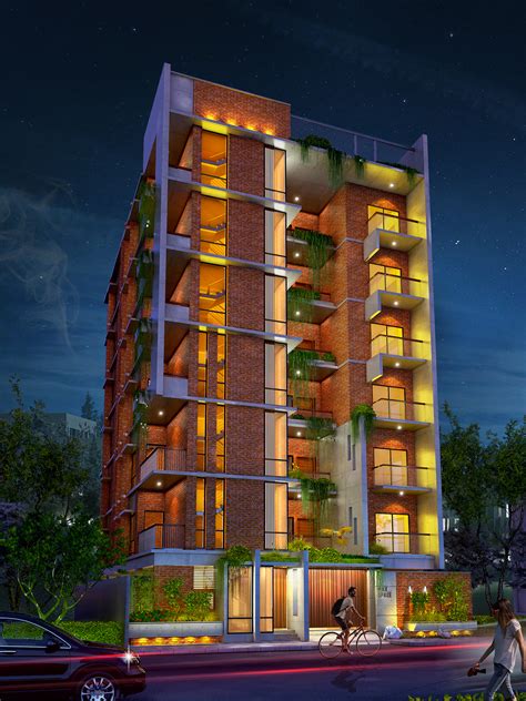 Apartment Building Mohakhali Dohs Dhaka On Behance