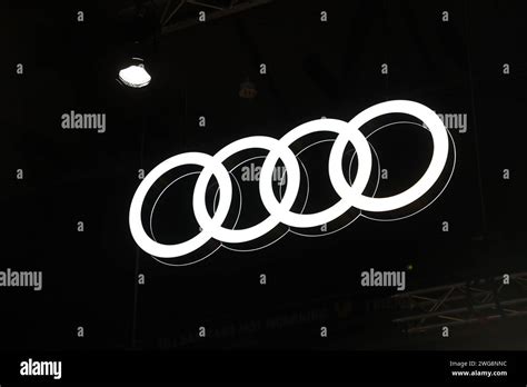 Audi Q8 Logo During Fridays Press Screening During Europes Largest