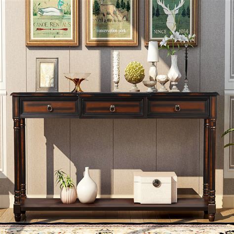 Buffet Sideboard Console Sofa Table X X In Farmhouse Wooden