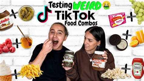 Trying Weird Tik Tok Food Combos Disgusting Youtube