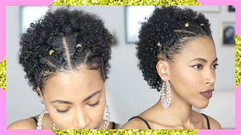 Black Natural Hairstyles For Medium Length Hair