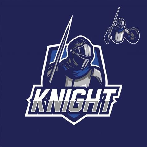 Iron Armored Knight Esport Gaming Mascot Logo Template | Gaming mascot, Mascot logo, Gaming ...
