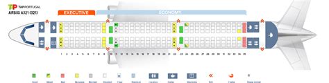 Seat Map Airbus A321 200 Tap Portugal Best Seats In The Plane