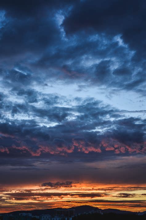 Fotos Gratis Cielo Resplandor Crepuscular Nube Horizonte Azul Atmósfera Tiempo De Día