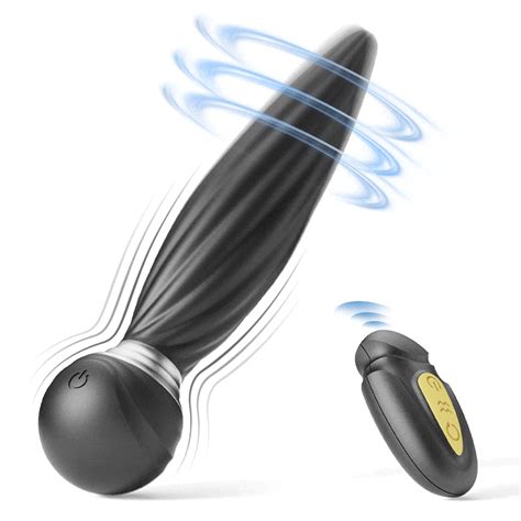 360 Degree Prostate Massager Rotating Anal Vibrator Male Masturbator Butt Plug Vibrators For Adult
