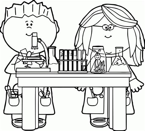 Free Printable Science Lab Coloring Pages Download Free Printable