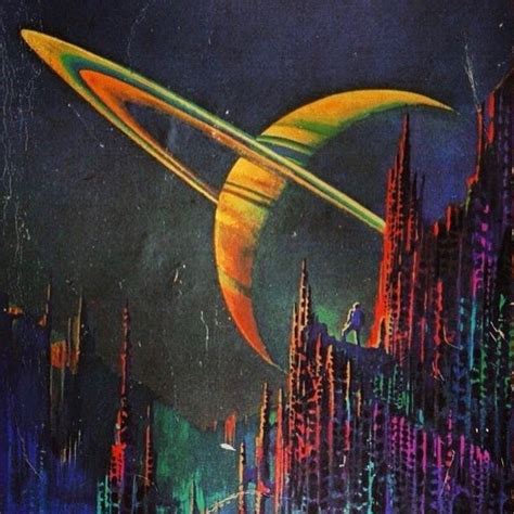 Painting By Bruce Pennington For E Van Vogts Novel ‘quest For The