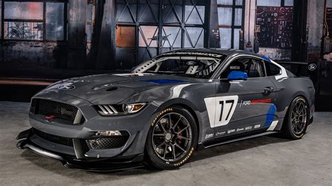 Ford Reveals Badass Mustang Gt4 Race Car At Sema The Drive