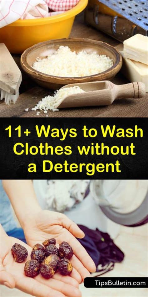 11 Clever Ways To Wash Clothes Without A Detergent