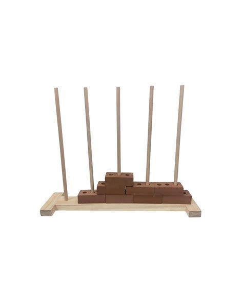 Wooden Foam Brick Stand Westcare Education Supply Shop