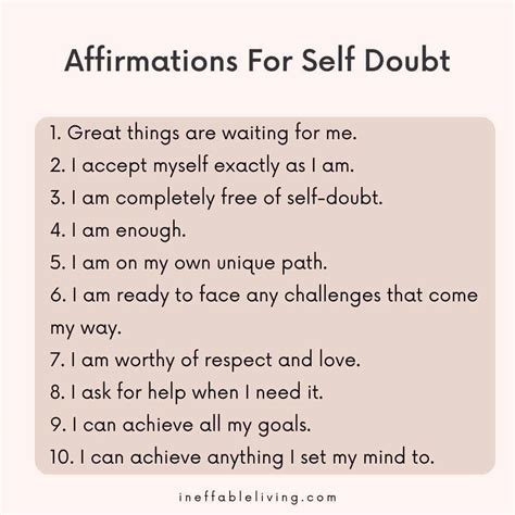 Best Positive Affirmations For Self Esteem