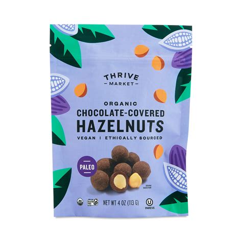 Organic Chocolate Covered Hazelnuts Thrive Market