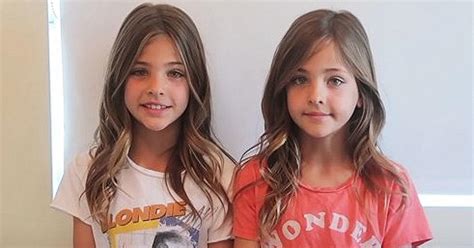 Identical Twin Sisters Born Twelve Years Ago Grow Up To Look Like