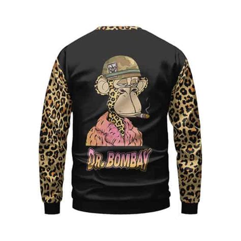 Dr Bombay Leopard Print Snoop Dogg Sweatshirt