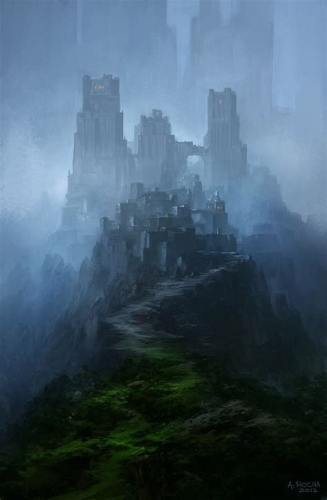 Citadel By Andreasrocha On Deviantart Fantasy Landscape Fantasy