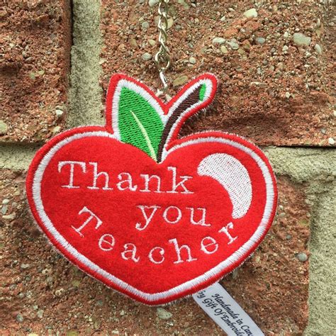 Best Teacher Ever Apple Heart Personalized Ornament T For