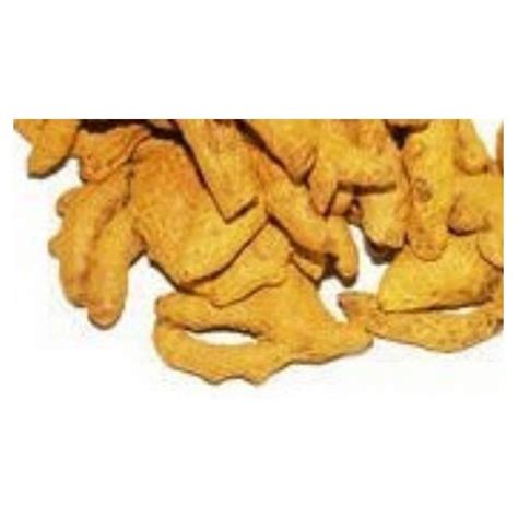 Yellow Color Unpolished Turmeric Fingers Grade Food Grade At Best