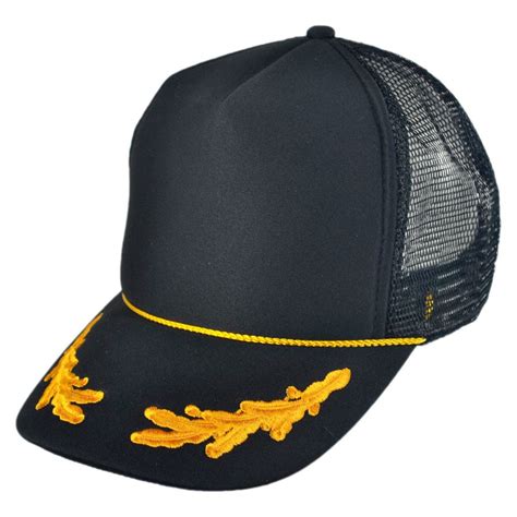 Otto Gold Leaves Mesh Trucker Snapback Baseball Cap Snapback Hats