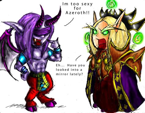 illidan and kael thas by valswife on deviantart