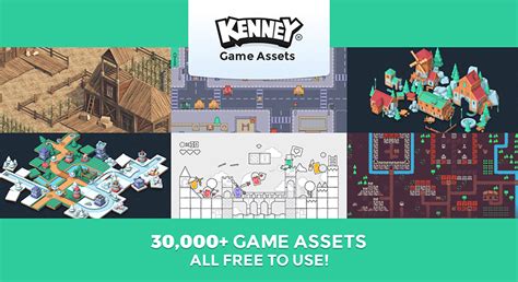 Kenney Free Game Assets in Environments - UE Marketplace